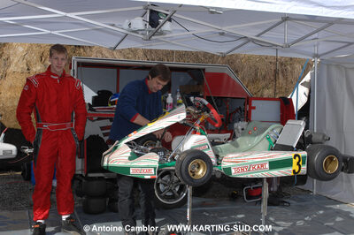 07/03/2010 : 1ère manche du Championnat du Sud 2010 à Lavelanet (photos Antoine Camblor) 2010 — karting