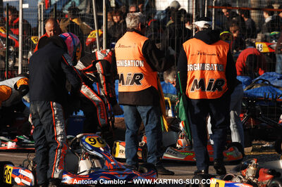 07/03/2010 : 1ère manche du Championnat du Sud 2010 à Lavelanet (photos Antoine Camblor) 2010 — karting