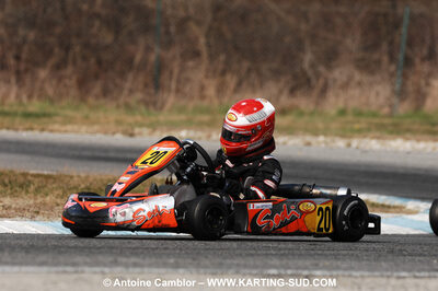 07/03/2010 : 1ère manche du Championnat du Sud 2010 à Lavelanet (photos Antoine Camblor) 2010 — karting