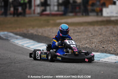 07/03/2010 : 1ère manche du Championnat du Sud 2010 à Lavelanet (photos Antoine Camblor) 2010 — karting