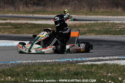 07/03/2010 : 1ère manche du Championnat du Sud 2010 à Lavelanet (photos Antoine Camblor) 2010 — karting