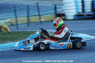 07/03/2010 : 1ère manche du Championnat du Sud 2010 à Lavelanet (photos Antoine Camblor) 2010 — karting