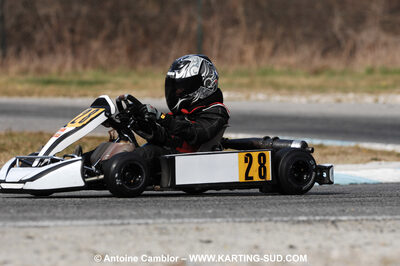 07/03/2010 : 1ère manche du Championnat du Sud 2010 à Lavelanet (photos Antoine Camblor) 2010 — karting