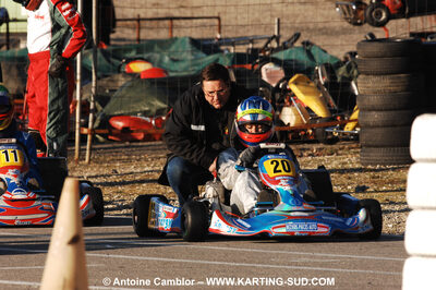 07/03/2010 : 1ère manche du Championnat du Sud 2010 à Lavelanet (photos Antoine Camblor) 2010 — karting