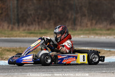 07/03/2010 : 1ère manche du Championnat du Sud 2010 à Lavelanet (photos Antoine Camblor) 2010 — karting