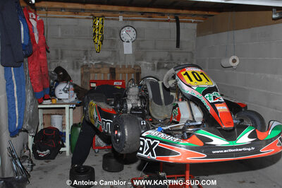07/03/2010 : 1ère manche du Championnat du Sud 2010 à Lavelanet (photos Antoine Camblor) 2010 — karting