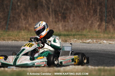 07/03/2010 : 1ère manche du Championnat du Sud 2010 à Lavelanet (photos Antoine Camblor) 2010 — karting