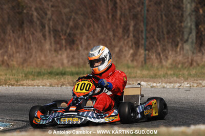 07/03/2010 : 1ère manche du Championnat du Sud 2010 à Lavelanet (photos Antoine Camblor) 2010 — karting
