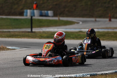 07/03/2010 : 1ère manche du Championnat du Sud 2010 à Lavelanet (photos Antoine Camblor) 2010 — karting