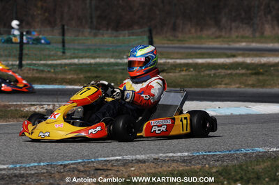 07/03/2010 : 1ère manche du Championnat du Sud 2010 à Lavelanet (photos Antoine Camblor) 2010 — karting