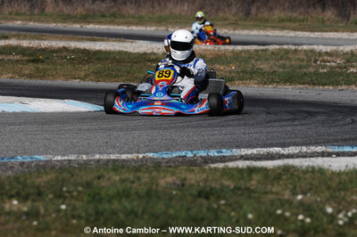 07/03/2010 : 1ère manche du Championnat du Sud 2010 à Lavelanet (photos Antoine Camblor) 2010 — karting