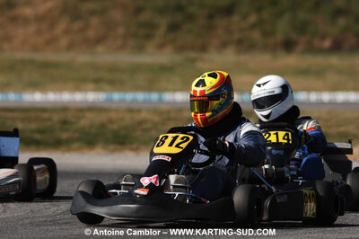 07/03/2010 : 1ère manche du Championnat du Sud 2010 à Lavelanet (photos Antoine Camblor) 2010 — karting