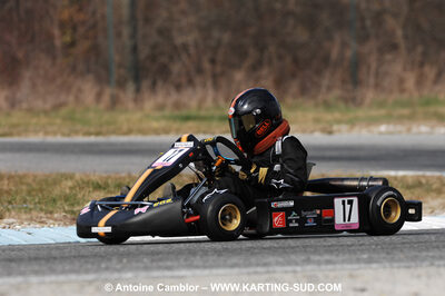 07/03/2010 : 1ère manche du Championnat du Sud 2010 à Lavelanet (photos Antoine Camblor) 2010 — karting