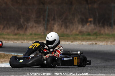 07/03/2010 : 1ère manche du Championnat du Sud 2010 à Lavelanet (photos Antoine Camblor) 2010 — karting