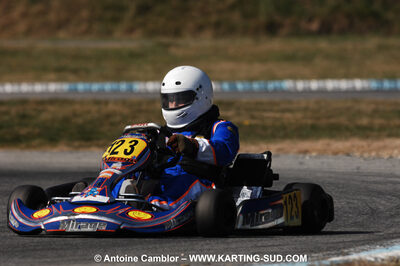 07/03/2010 : 1ère manche du Championnat du Sud 2010 à Lavelanet (photos Antoine Camblor) 2010 — karting