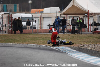 07/03/2010 : 1ère manche du Championnat du Sud 2010 à Lavelanet (photos Antoine Camblor) 2010 — karting