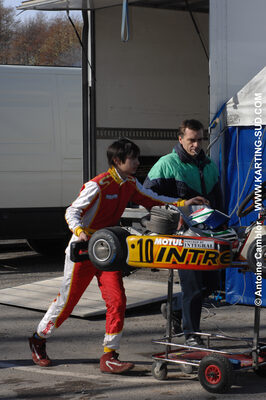07/03/2010 : 1ère manche du Championnat du Sud 2010 à Lavelanet (photos Antoine Camblor) 2010 — karting