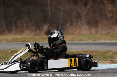 07/03/2010 : 1ère manche du Championnat du Sud 2010 à Lavelanet (photos Antoine Camblor) 2010 — karting
