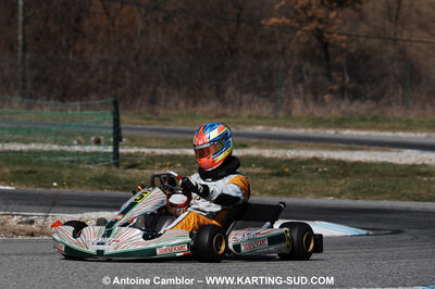 07/03/2010 : 1ère manche du Championnat du Sud 2010 à Lavelanet (photos Antoine Camblor) 2010 — karting