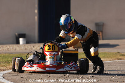 07/03/2010 : 1ère manche du Championnat du Sud 2010 à Lavelanet (photos Antoine Camblor) 2010 — karting