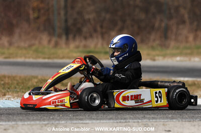 07/03/2010 : 1ère manche du Championnat du Sud 2010 à Lavelanet (photos Antoine Camblor) 2010 — karting