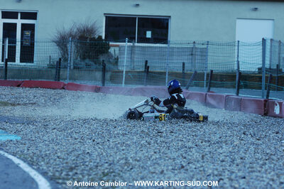 07/03/2010 : 1ère manche du Championnat du Sud 2010 à Lavelanet (photos Antoine Camblor) 2010 — karting