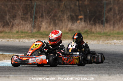 07/03/2010 : 1ère manche du Championnat du Sud 2010 à Lavelanet (photos Antoine Camblor) 2010 — karting