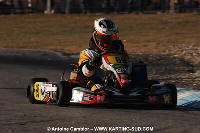 07/03/2010 : 1ère manche du Championnat du Sud 2010 à Lavelanet (photos Antoine Camblor) 2010 — karting