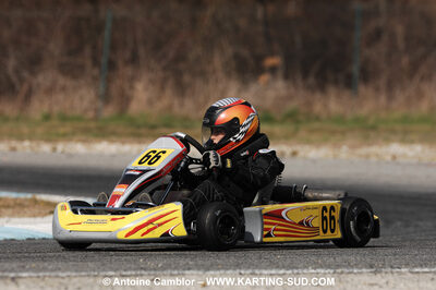 07/03/2010 : 1ère manche du Championnat du Sud 2010 à Lavelanet (photos Antoine Camblor) 2010 — karting