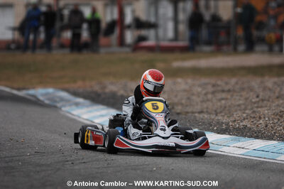 07/03/2010 : 1ère manche du Championnat du Sud 2010 à Lavelanet (photos Antoine Camblor) 2010 — karting