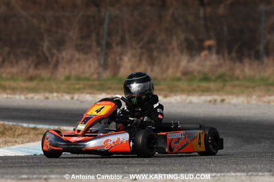 07/03/2010 : 1ère manche du Championnat du Sud 2010 à Lavelanet (photos Antoine Camblor) 2010 — karting