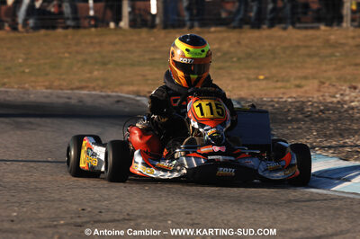 07/03/2010 : 1ère manche du Championnat du Sud 2010 à Lavelanet (photos Antoine Camblor) 2010 — karting