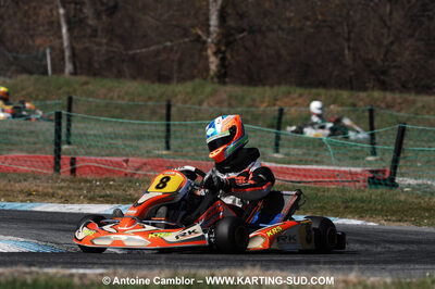 07/03/2010 : 1ère manche du Championnat du Sud 2010 à Lavelanet (photos Antoine Camblor) 2010 — karting