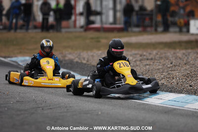 07/03/2010 : 1ère manche du Championnat du Sud 2010 à Lavelanet (photos Antoine Camblor) 2010 — karting