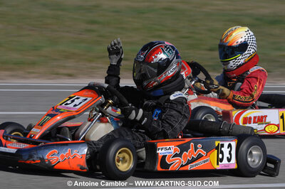 07/03/2010 : 1ère manche du Championnat du Sud 2010 à Lavelanet (photos Antoine Camblor) 2010 — karting