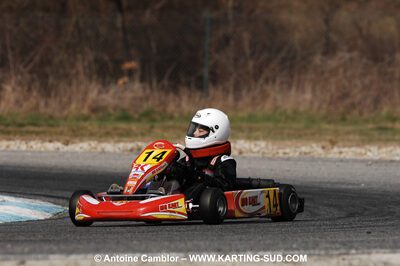 07/03/2010 : 1ère manche du Championnat du Sud 2010 à Lavelanet (photos Antoine Camblor) 2010 — karting