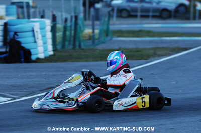 07/03/2010 : 1ère manche du Championnat du Sud 2010 à Lavelanet (photos Antoine Camblor) 2010 — karting