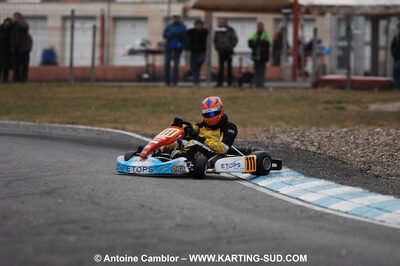 07/03/2010 : 1ère manche du Championnat du Sud 2010 à Lavelanet (photos Antoine Camblor) 2010 — karting