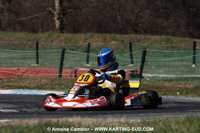 07/03/2010 : 1ère manche du Championnat du Sud 2010 à Lavelanet (photos Antoine Camblor) 2010 — karting