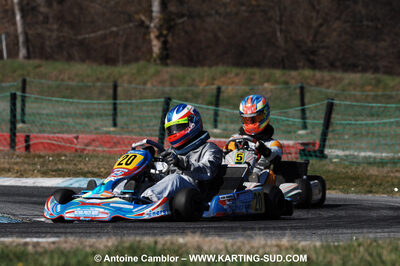 07/03/2010 : 1ère manche du Championnat du Sud 2010 à Lavelanet (photos Antoine Camblor) 2010 — karting