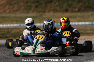 07/03/2010 : 1ère manche du Championnat du Sud 2010 à Lavelanet (photos Antoine Camblor) 2010 — karting
