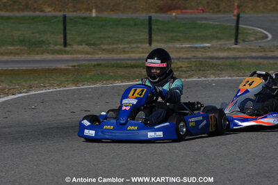 07/03/2010 : 1ère manche du Championnat du Sud 2010 à Lavelanet (photos Antoine Camblor) 2010 — karting