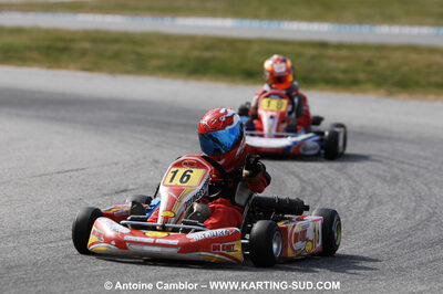 07/03/2010 : 1ère manche du Championnat du Sud 2010 à Lavelanet (photos Antoine Camblor) 2010 — karting