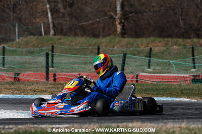 07/03/2010 : 1ère manche du Championnat du Sud 2010 à Lavelanet (photos Antoine Camblor) 2010 — karting