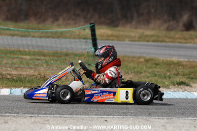 07/03/2010 : 1ère manche du Championnat du Sud 2010 à Lavelanet (photos Antoine Camblor) 2010 — karting