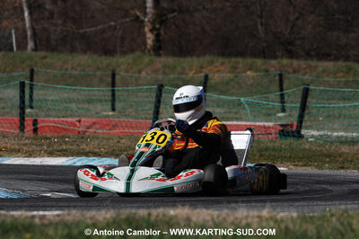 07/03/2010 : 1ère manche du Championnat du Sud 2010 à Lavelanet (photos Antoine Camblor) 2010 — karting
