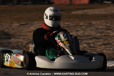 07/03/2010 : 1ère manche du Championnat du Sud 2010 à Lavelanet (photos Antoine Camblor) 2010 — karting
