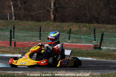 07/03/2010 : 1ère manche du Championnat du Sud 2010 à Lavelanet (photos Antoine Camblor) 2010 — karting