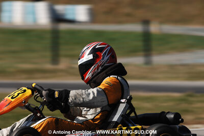 07/03/2010 : 1ère manche du Championnat du Sud 2010 à Lavelanet (photos Antoine Camblor) 2010 — karting