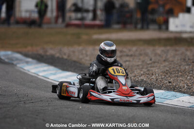 07/03/2010 : 1ère manche du Championnat du Sud 2010 à Lavelanet (photos Antoine Camblor) 2010 — karting
